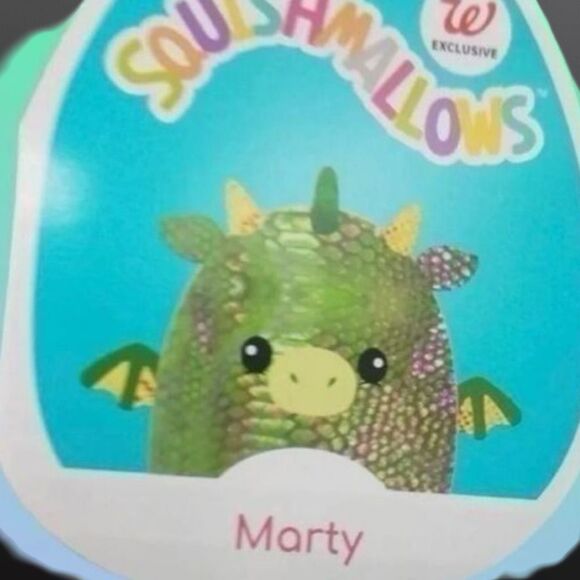 NWT Marty the Dragon Squishmallow Plush 16” Tags Attached - Picture 2 of 3